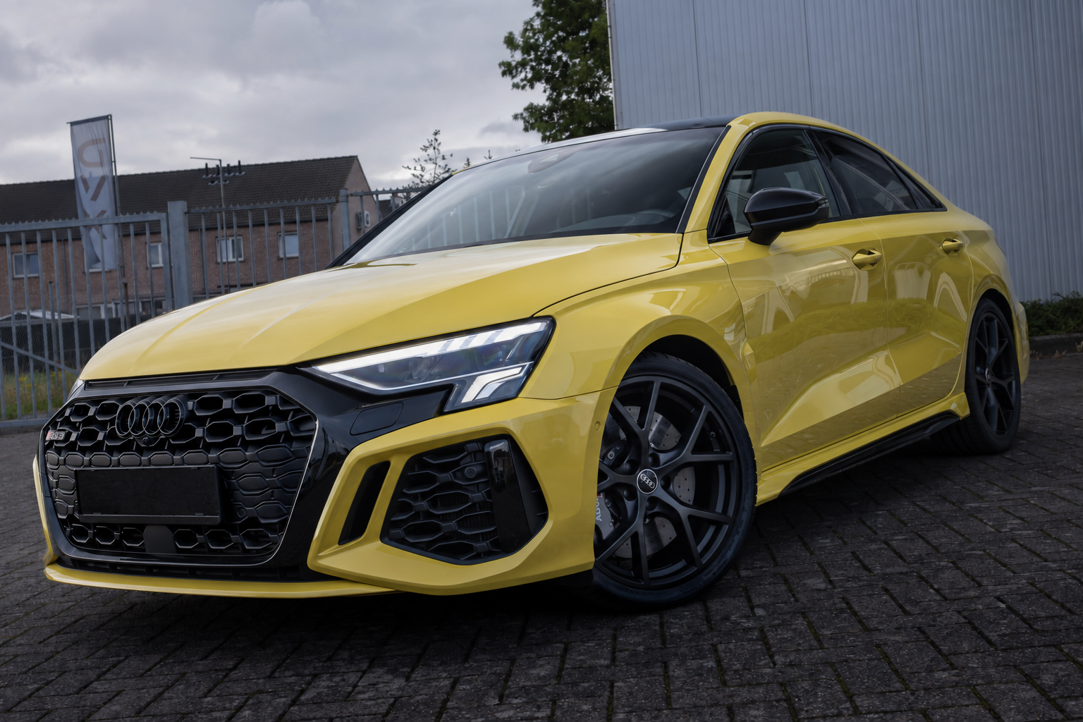 Audi RS3 8Y front drie kwart