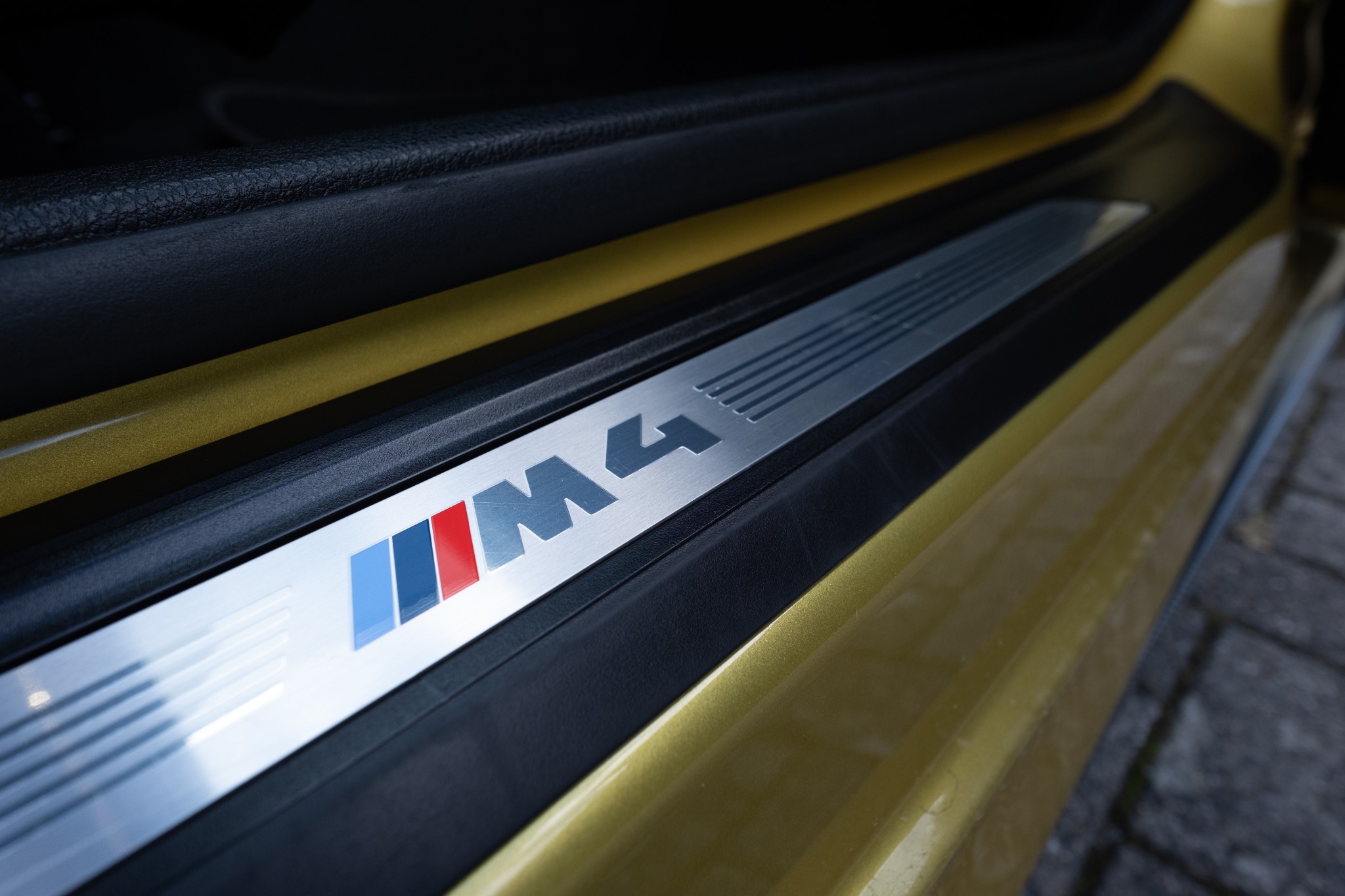 BMW M4 detail van velg en remklauw