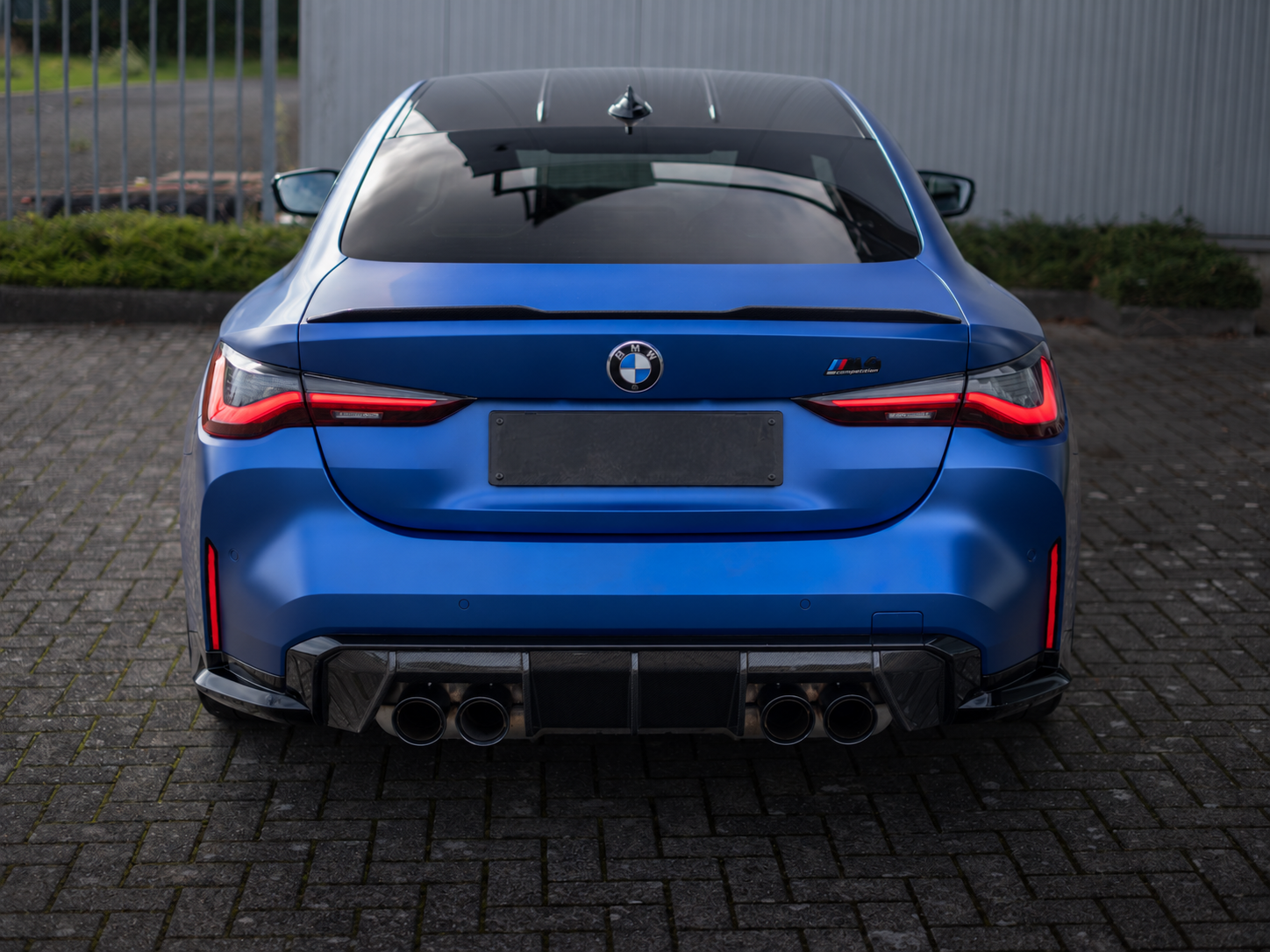 BMW M4 achteraanzicht