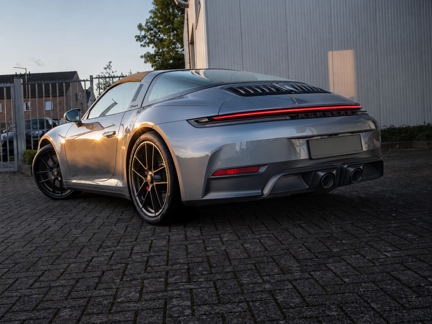 Porsche 911 Targa achterzijde